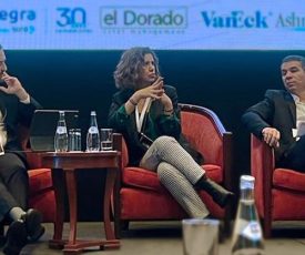 Jimena Llosa, en el evento “Perú Markets & Investments
