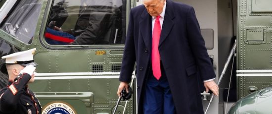 Trump landing